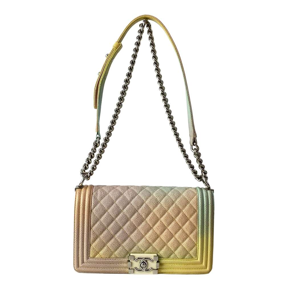 Chanel Shoulder Bag Pink Multi Color